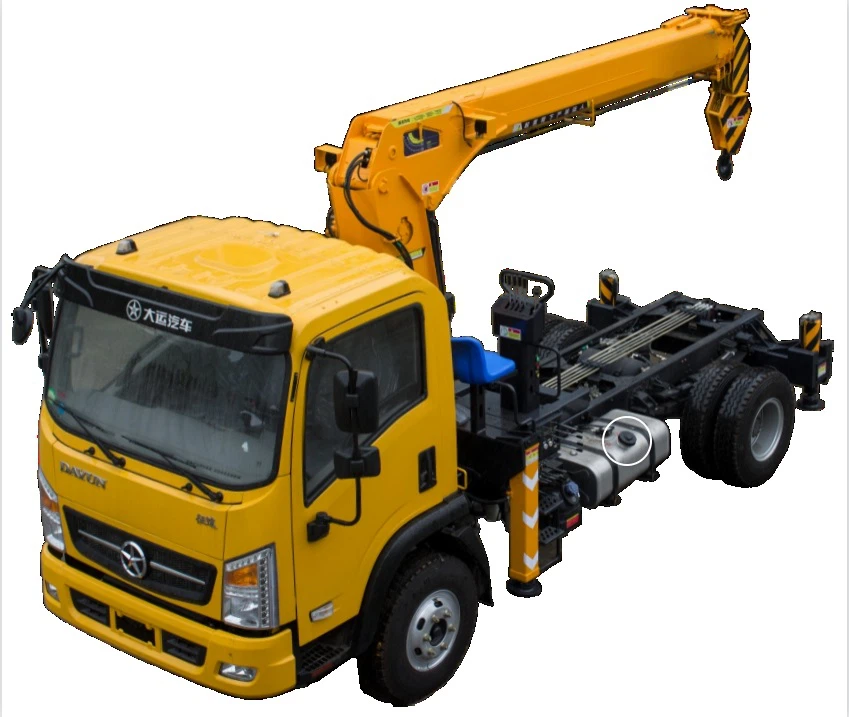 5t Folded Lorry Crane