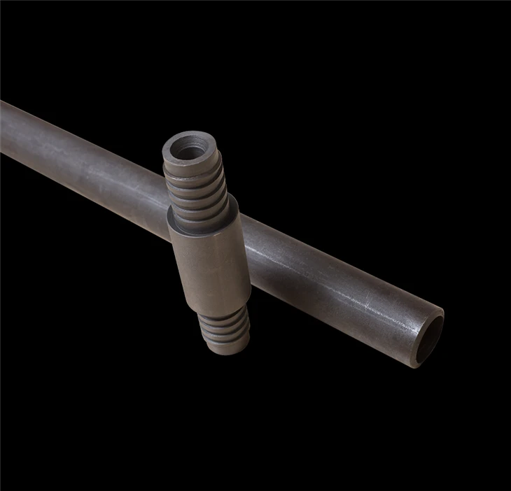 Drill Rod With Shank Adapter And Coupling